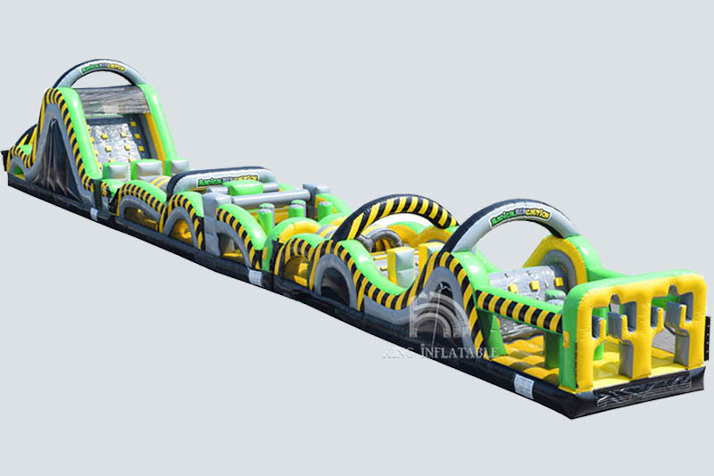 Inflatable Obstacle Course Commercial Event Hire For Adults Kids