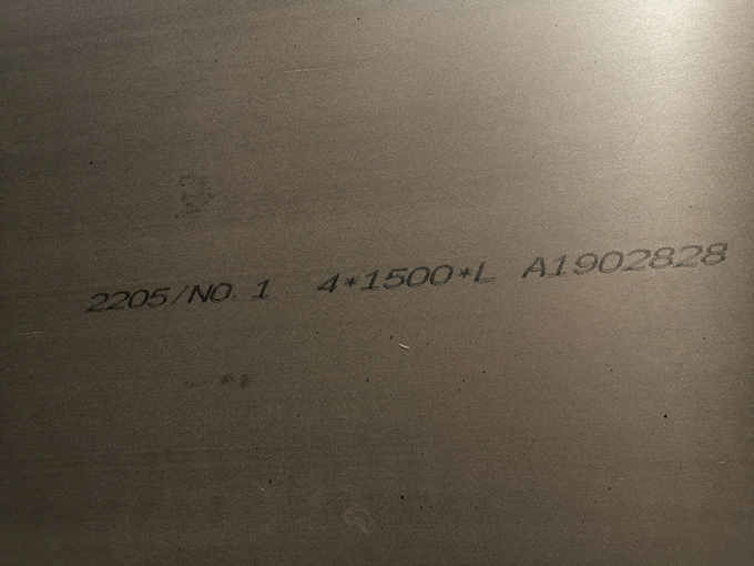 S32205 Duplex4mm Thickness 1500*6000mm Duplex Steel 2205 Stainless Steel Plates