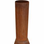 Decorative Corten Steel Garden Treasure Fire Pits Custom Size