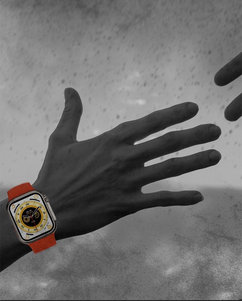 T900 Ultra Waterproof Smart Watch For Android Two In One Loudspeaker And Handset