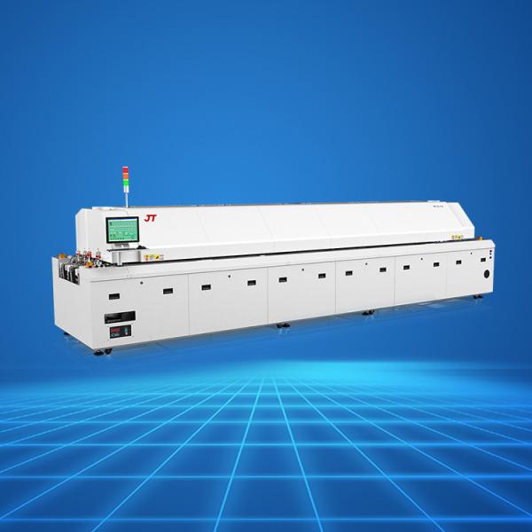 Lead Free Hot Air Reflow Oven 12 Temperature Zones Smt Smd Soldering Welding
