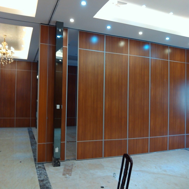 School Sliding Movable Partition Walls Folding Doors For Classrooms