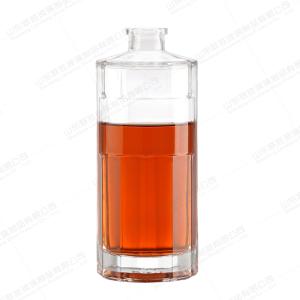 Wholesale Body Material Glass Cylinder Bottle 350ml 550ml 750ml for Liquor Vodka Whisky from china suppliers