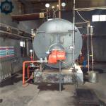 300hp 3000kg Industrial Used Steam Boiler Diesel And Gas Fired For Rice Mill