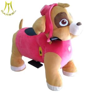 Wholesale Hansel hot selling electric mountable plush motorized animal for kids from china suppliers