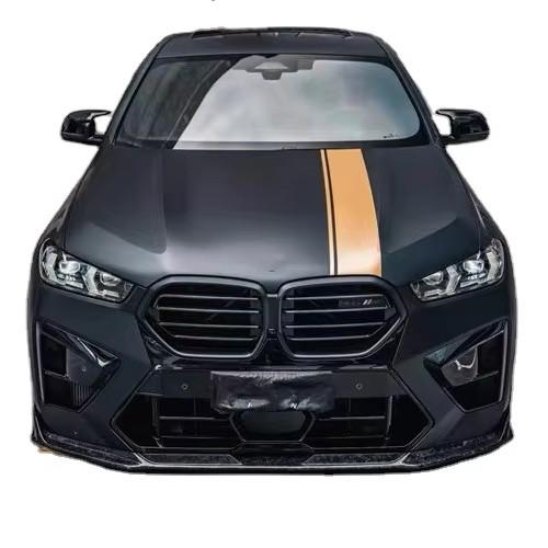 For BMW X5M X6M Carbon Fiber Body Kit X5M X6M Carbon Fiber Front Lip Diffuser