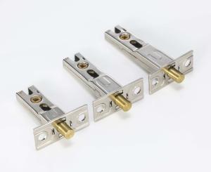 Wholesale 70mm Backset Round Latch Anti Corrosion Satin Brass Material from china suppliers