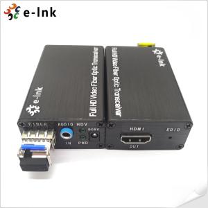 Wholesale 20km HDMI Fiber Optic Extender with External Stereo Audio from china suppliers