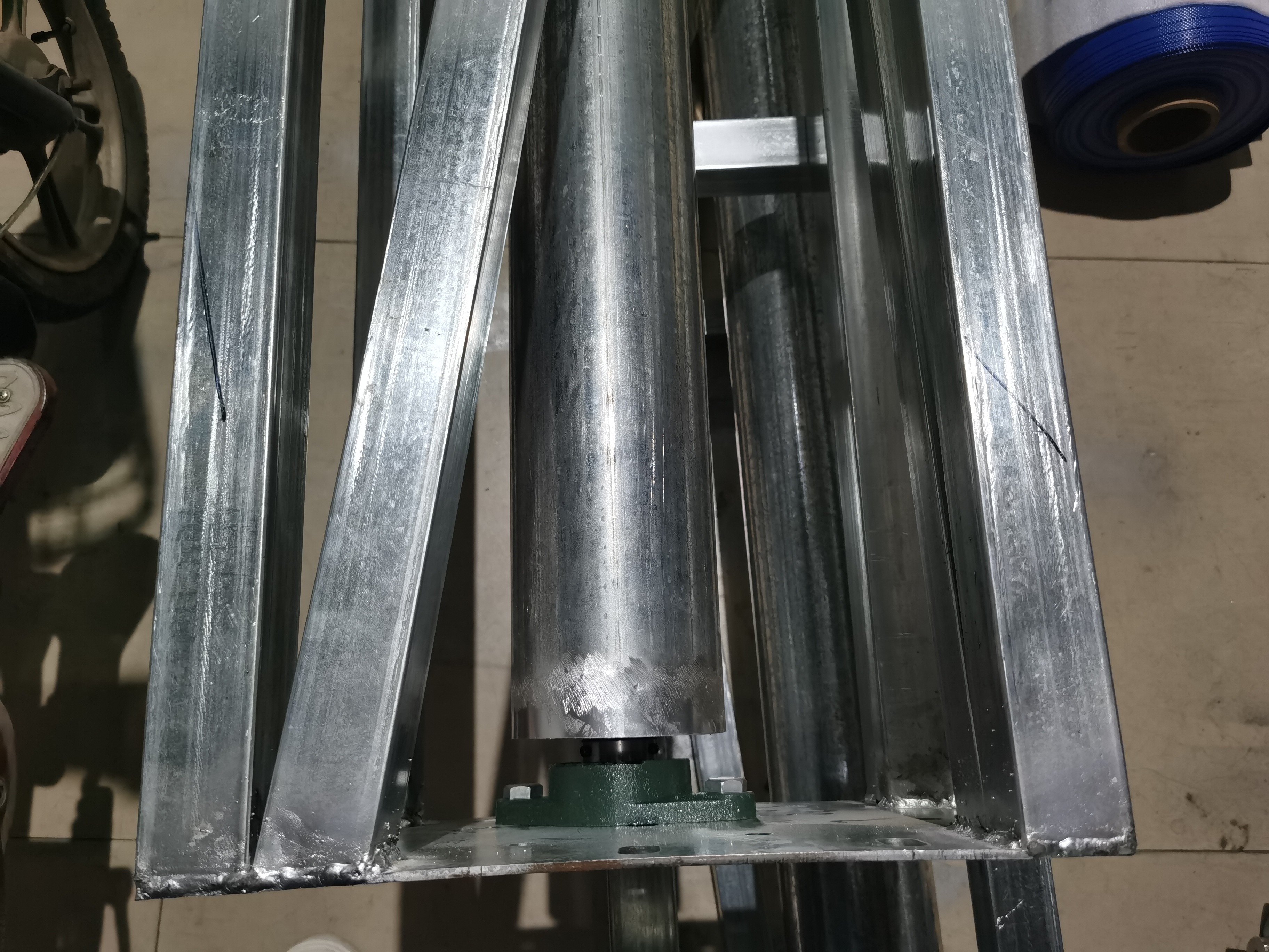 Large Entrance PVC High Speed Shutter Door / PVC sedimentary gate