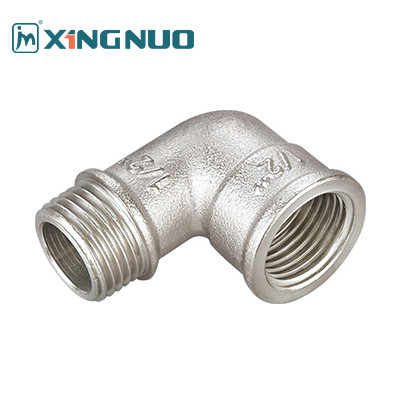 NPT Round Brass Tee Compression Fittings 304 Stainless Steel 90 Degree Elbow,Hex bushing,Coupling,Thread Pipe Fitting