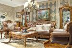 Dongguan antique velvet fabric wholesale cheap tufted hotel lobby sofa set