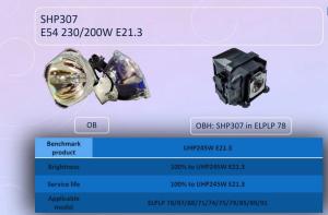 Wholesale Phoenix SHP307OB Projectors Bulbs For ELPLP71 ELPLP74 ELPLP75 ELPLP78 ELPLP79 ELPLP85 ELPLP87 ELPLP88 ELPLP89 ELPLP91 from china suppliers