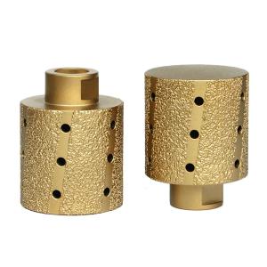 Wholesale CNC Cutting Diamond Sink Wheel Vacuum Brazed Milling Finger Bits for Milling Machine from china suppliers