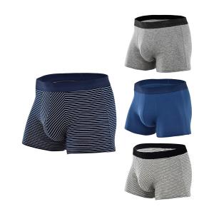 Wholesale Knitted Men Boxer Shorts Breathable Soft Boxers Male Cotton Underwear from china suppliers