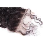 Peruvian Kinky Curly Human Hair Lace Front Wigs Non Processed Full Length