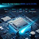 Cerelon N4000 14 Inch Dual Core Laptop IPS Display Fanless BT5.0 USB3.0 Mini
