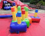 Backyard Multi Color 0.55mm Inflatable Sports Games