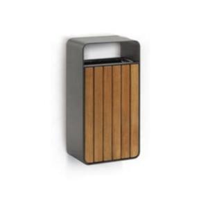 Wholesale Induction Type EN840 40L Outdoor Wooden Trash Can from china suppliers