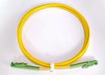 E2000 Fiber Single Core Fiber Optic Cable , Repeatable Sc Lc Patch Cable