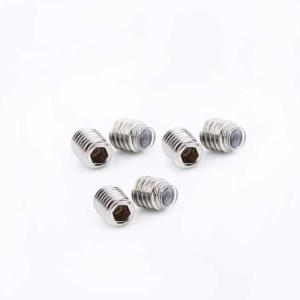 Wholesale M8 4-8mm Length PVC Tip Stainless Steel Set Screws For Door Knobs from china suppliers
