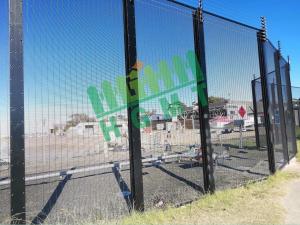 Wholesale 358 Anti Climb Security Fence Black Powder Coated Clear View from china suppliers