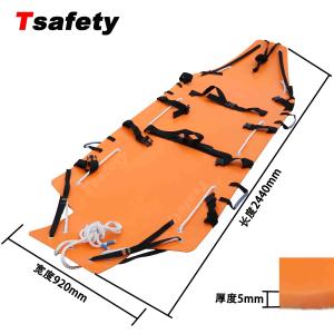 Wholesale Single Folding Stretcher Folding Vacuum Mattress Soft Stretcher for Emergency from china suppliers