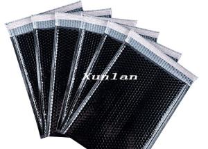Wholesale A4 Metallic Bubble Mailers Aluminum Film Black Shock Resistance from china suppliers
