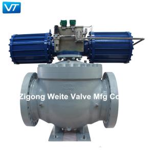 Wholesale 24In WCB Top Entry Ball Valve Online Maintenance Pneumatic Operated Industrial from china suppliers