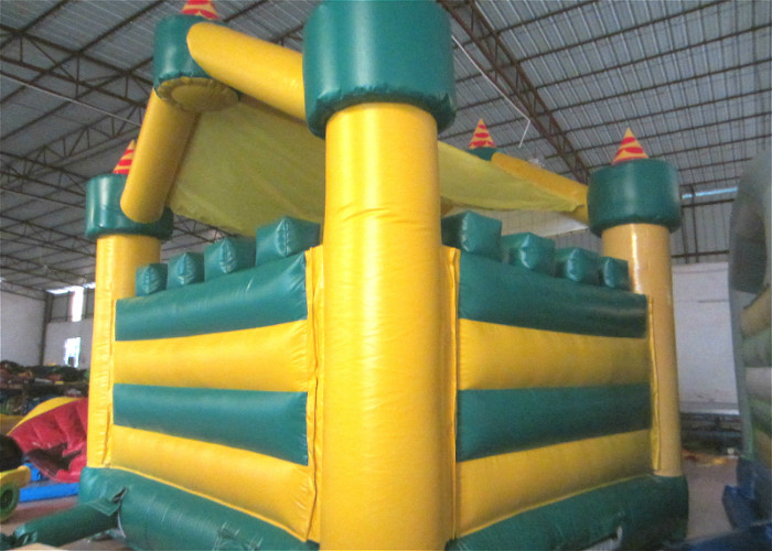Football Kids Inflatable Bounce House Castle Digital Printing 4 X 4m For Amusement Park