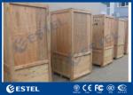 40U Telecom Equipment Outdoor Communication Cabinets Single Wall With Heat