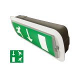 Wall Recessed Battery Powered Rechargeable Emergency Light 220V - 240V 50Hz /