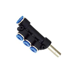 Wholesale Plastic Material Air Tube Fittings PKJ Five Way Type Equal Diameter 0 - 60℃ from china suppliers