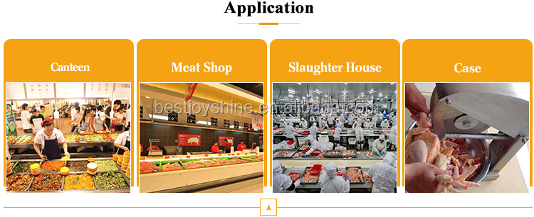 535*575*675mm Poultry Cutter for Fast and Accurate Fresh Frozen Meat Cutting