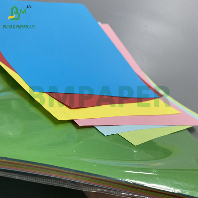70gsm 80gsm Coloured Paper A4 Legal Size 8.5*11inch 100sheets 10 Colors