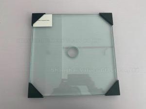 Wholesale EN12150 19mm Tempered Glass Panels With Hole Cutcout Printing from china suppliers