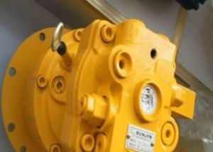 Wholesale Hyundai R140-7 Excavator Swing Motor SM60-03 Yellow Hydraulic Slew motor from china suppliers