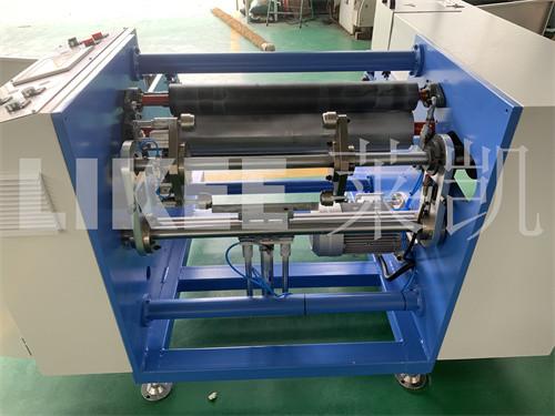 Small Fast Semi automatic Aluminum Foil And Baking Paper Kitchen Roll Rewinding
