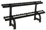 Gym Equipment Dumbbell Sets Rack Free 2 Layers Dumbbell Rack Set Rack for Sale