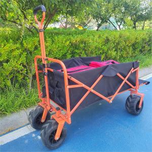 Wholesale PU Wheel Picnic Multipurpose Outdoor Camping Garden Cart Trolley Foldable from china suppliers