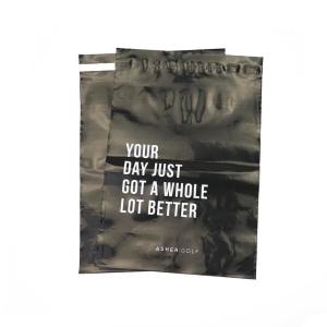 Wholesale Matte black poly mailers 19x22,China security bag, red shipping bag, polymailers,Black postal bags from china suppliers