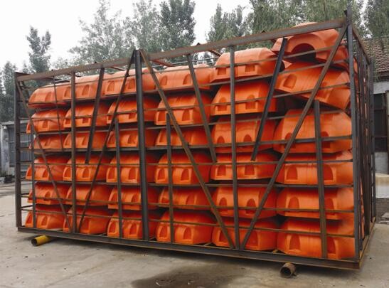 Inner diameter 560mm PE pipe floater for dredge