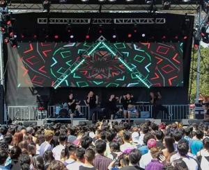 Wholesale 500x1000mm P4.81 Outdoor Stage Led Video Wall Square Led Display from china suppliers