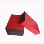 Luxury Custom Magnetic Book Shape Gift Box Hard Paper Flip Cover Magnetic