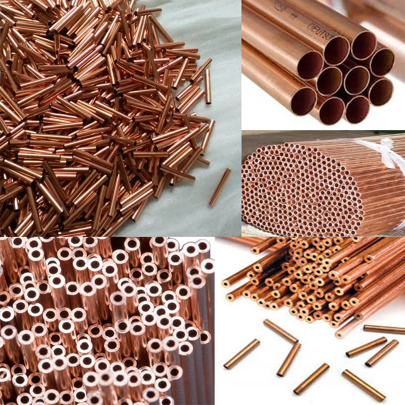 C11000 C12000 0.3mm Straight Seamless Copper Pipe
