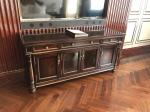 5 Star Hotel International Hotel Custom Dining Table Set Wearproof Waterproof