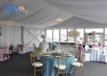 Factory Price Customized Color Aluminum Curved Outdoor Wedding Reception Tent