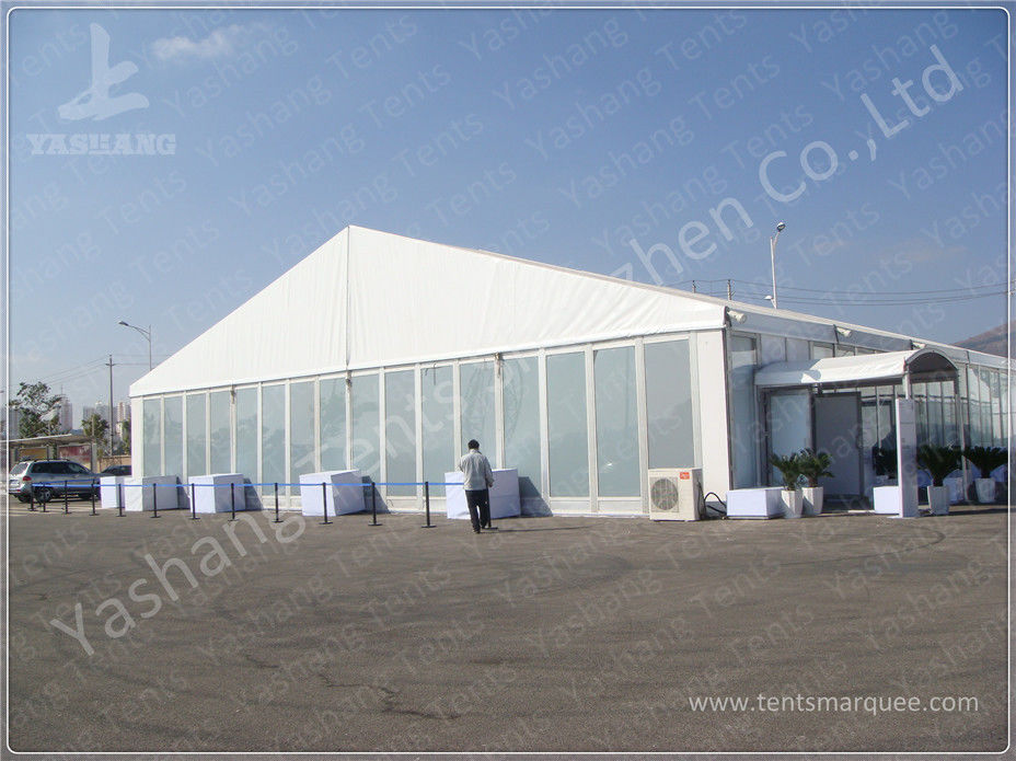 Yellow Top Cover Fabric High Peak Tents High Performance 80 KM / H Wind Load