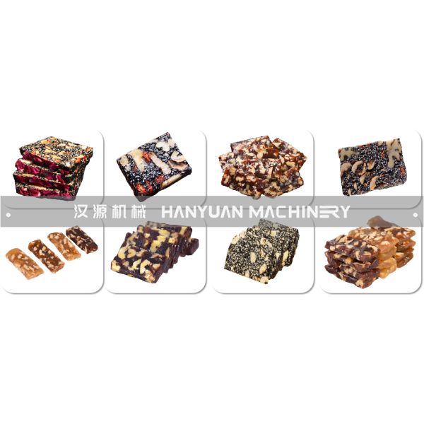Walnut Date Cake Production Line Date Bar Making Machine