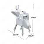 Industrial Vegetable Cube Cutting Machine Fruit Potato Carrot Dicing Slicing