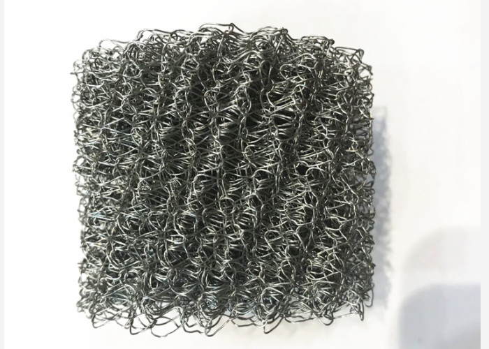30m Copper Knitted Mesh 10 15 20cm Width 0.20mm Wire Dia Corrugated Surface